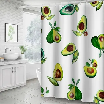 

Stone Waterproof Shower Curtain Bathroom Bath Curtain With Plastic Hooks Waterproof Bathroom Shower Curtain