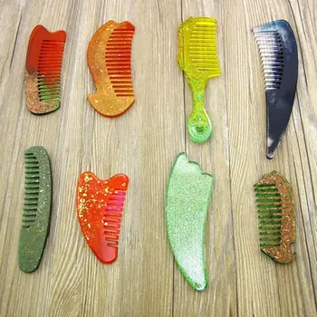 

10 Shape Comb 3D Epoxy Resin DIY Mold for DIY Jewelry Craft Making Handmade Gift