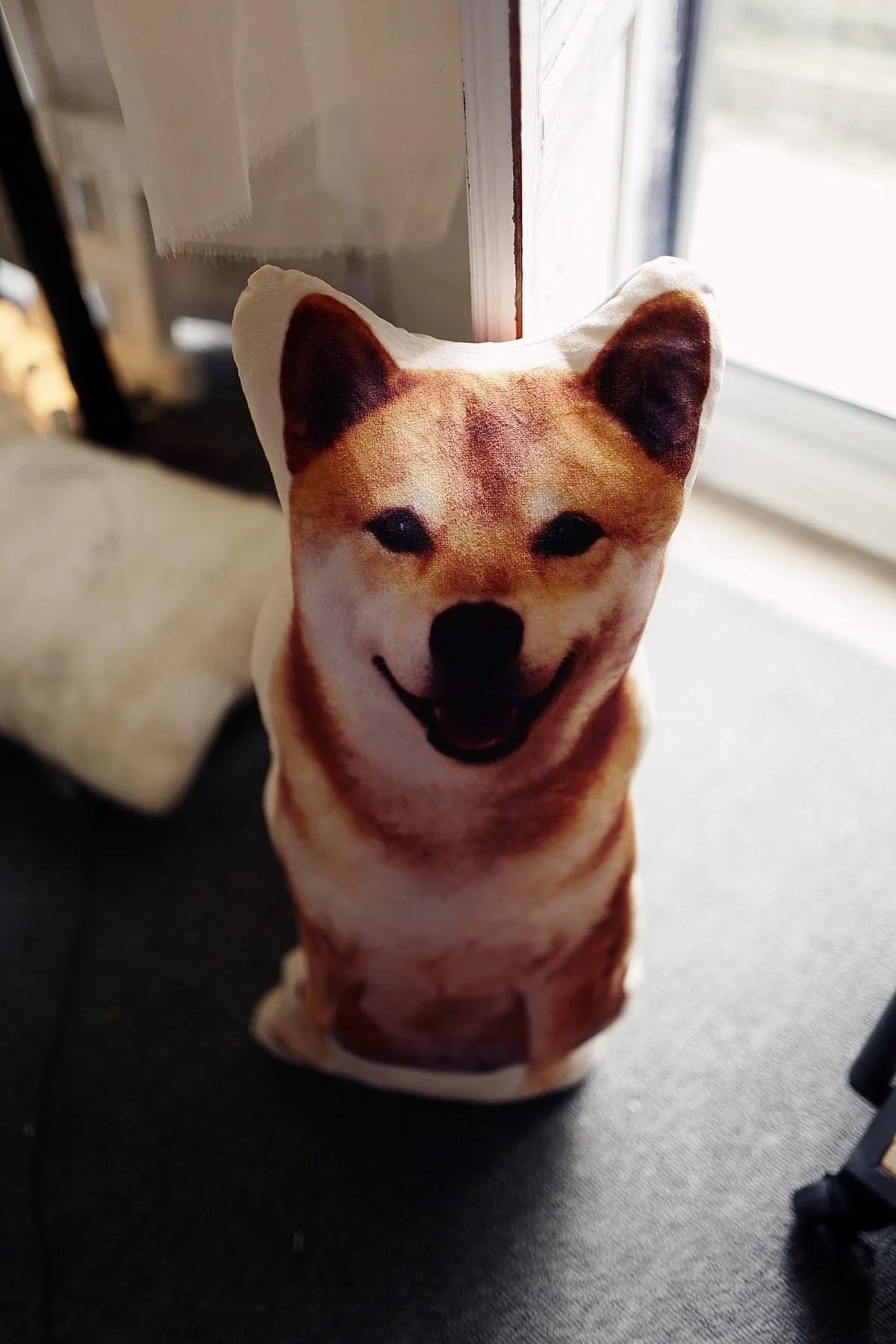 Популярность Косплей Shiba «Лисья Секретная служба»(Inu Подушка милое Очаровательное животное модель Шарпей животных диванную подушку домашнего Подушка