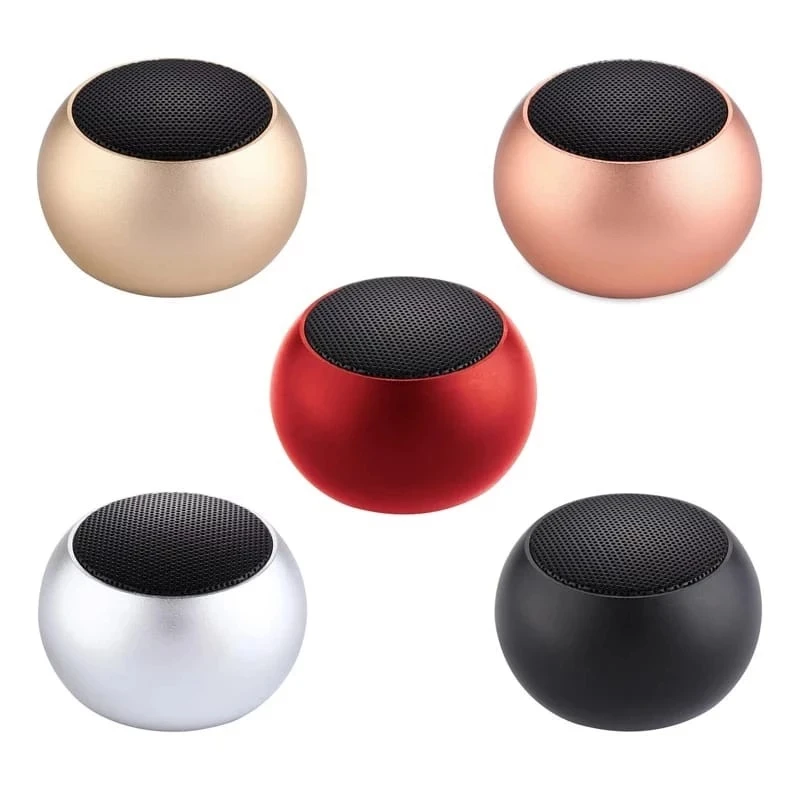 Mini speaker Bluetooth Mini Caixa de Som, Metal Speaker Amplificada 3w Portátil USB LiderMix ALTOMEX