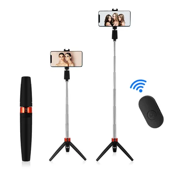

BFOLLOW 3 in 1 Selfie Stick with hidden Tripod Wireless Bluetooth For iPhone Xiaomi Video Call Youtuber Tiktok Zoom Conference