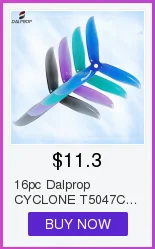 24 шт./партия из 12 пар DALPROP Циклон T5040C PRO V2 3-лопастной Пропеллер для t-мотор двигателем FPV Фристайл Дрон обновленная версия 20% OFF
