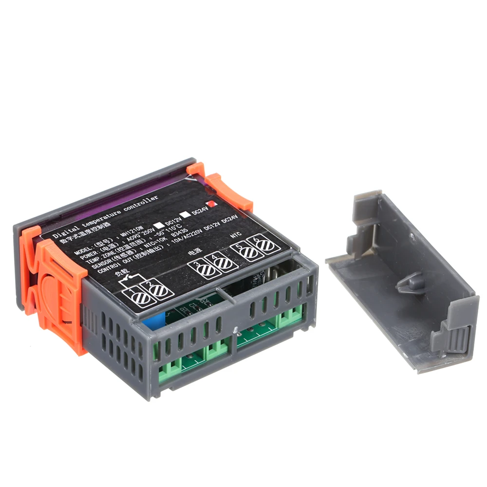 MH-1210W Intelligent Microcomputer Digital Temperature Controller Heating Cooling Temperature Control Thermostat Regulator