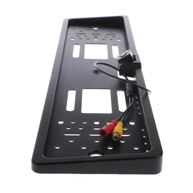 Waterproof European License Plate Frame Car Reverse Backup Rearview