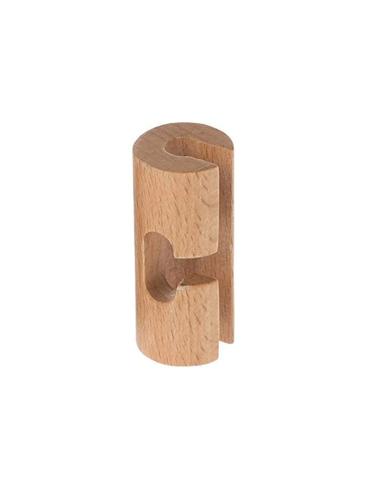 4 PCS Pendant Light Cord Wooden Length Adjuster Cord Lock For Shorten Length