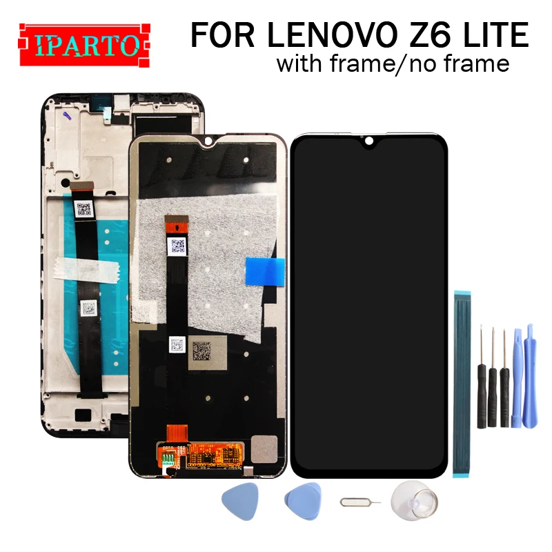 

6.3 inch for LENOVO Z6 LITE LCD Display+Touch Screen Digitizer Assembly 100% Original New LCD+Touch Digitizer for Z6 LITE