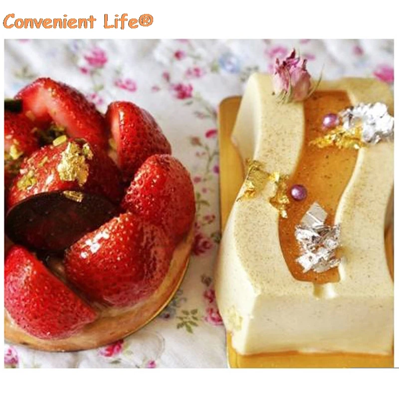 Gold Silver Foil Decorative Paper Shiny Sequins Glitters Jewelry Making Jar New