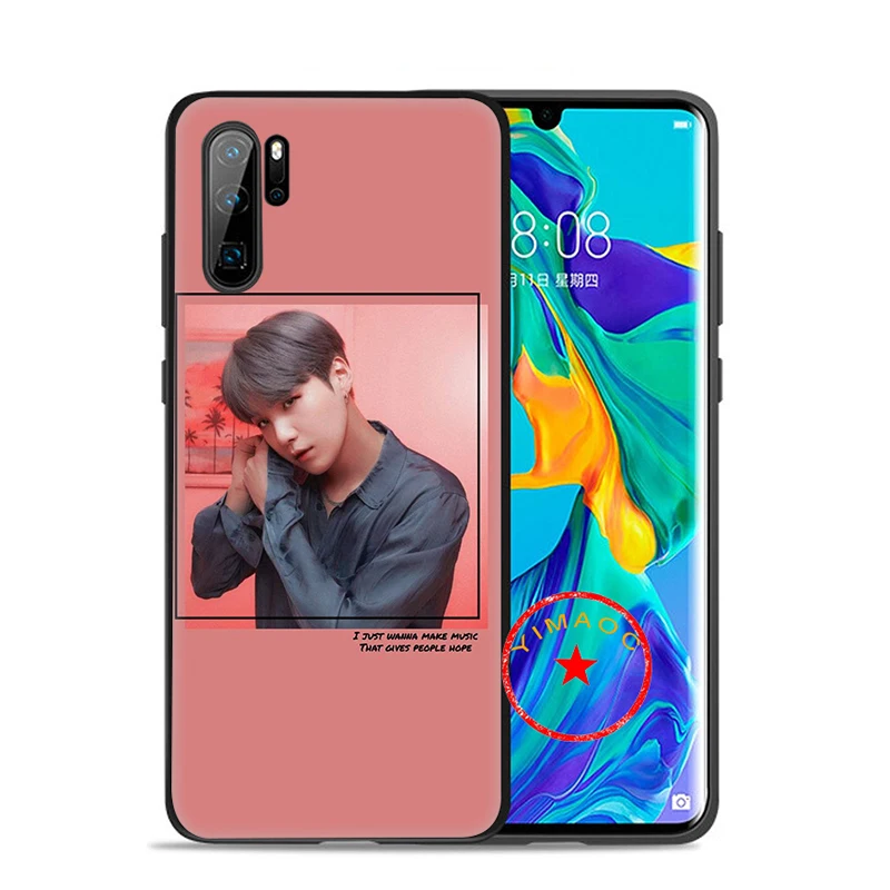 Мягкий силиконовый чехол Suga K Pop Min Yoongi K Pop для huawei Honor 10 9X9 8 8X Lite 7X 7C 7A 6A для Honor Note 10 - Цвет: 3