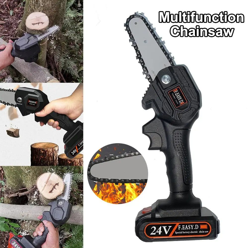 24v Rechargeable Mini Electric Chainsaw 