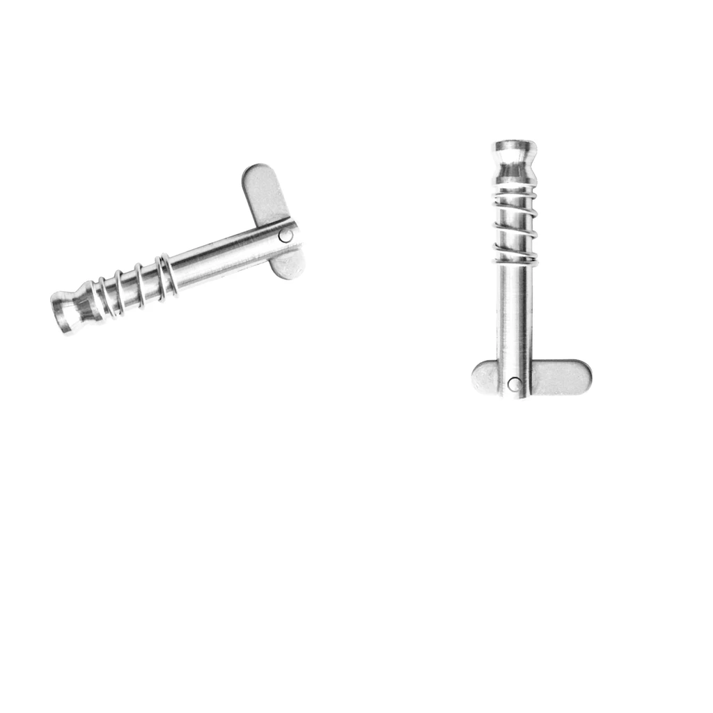 2pcs Boat Bimini Top Quick Release Pin Spring Loaded - Marin Stainless Steel
