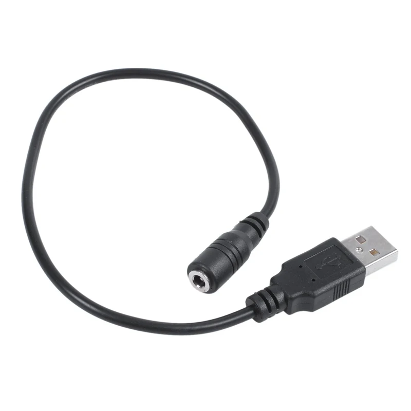 

DC 3.5 x 1.35mm Female to USB 2.0 A Male Connector Power Cable