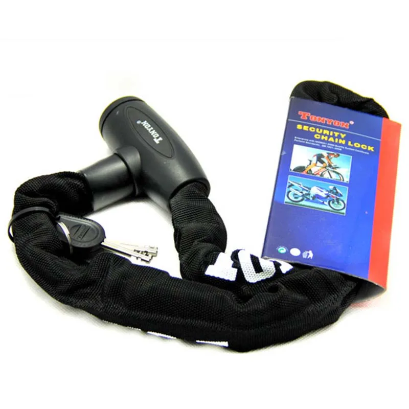 Heavy Duty Bicycle Bike Cycle Sold Secure Chain Lock Security Anti-Theft Durable
