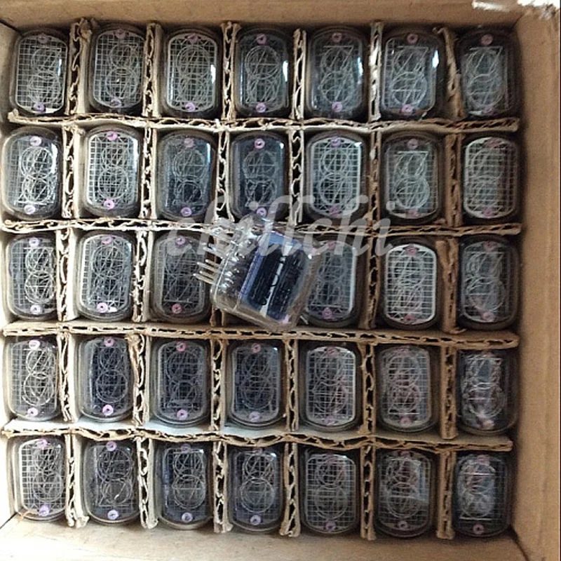2pcs/lot Former Soviet Union, Original box IN12 glow tube Creative clock IN-12 DIY parts 6