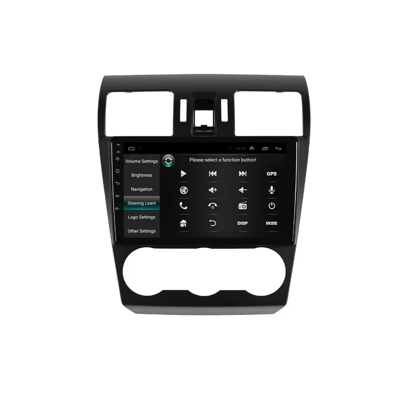 Sale 9" 2.5D IPS Android 9.1 Car DVD Multimedia Player GPS for Subaru Forester XV WRX 2012 2014-2016 DSP 32EQ radio stereo navigation 4