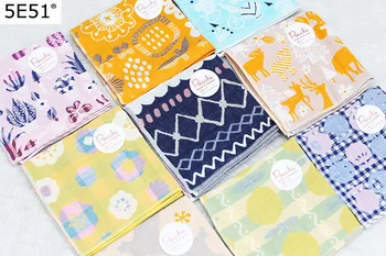 

Japan Pure Cotton Children Handkerchief Baby Bibs Women's Small Square Towel Soft Double-Sided Convenient Carriable Size 25cm