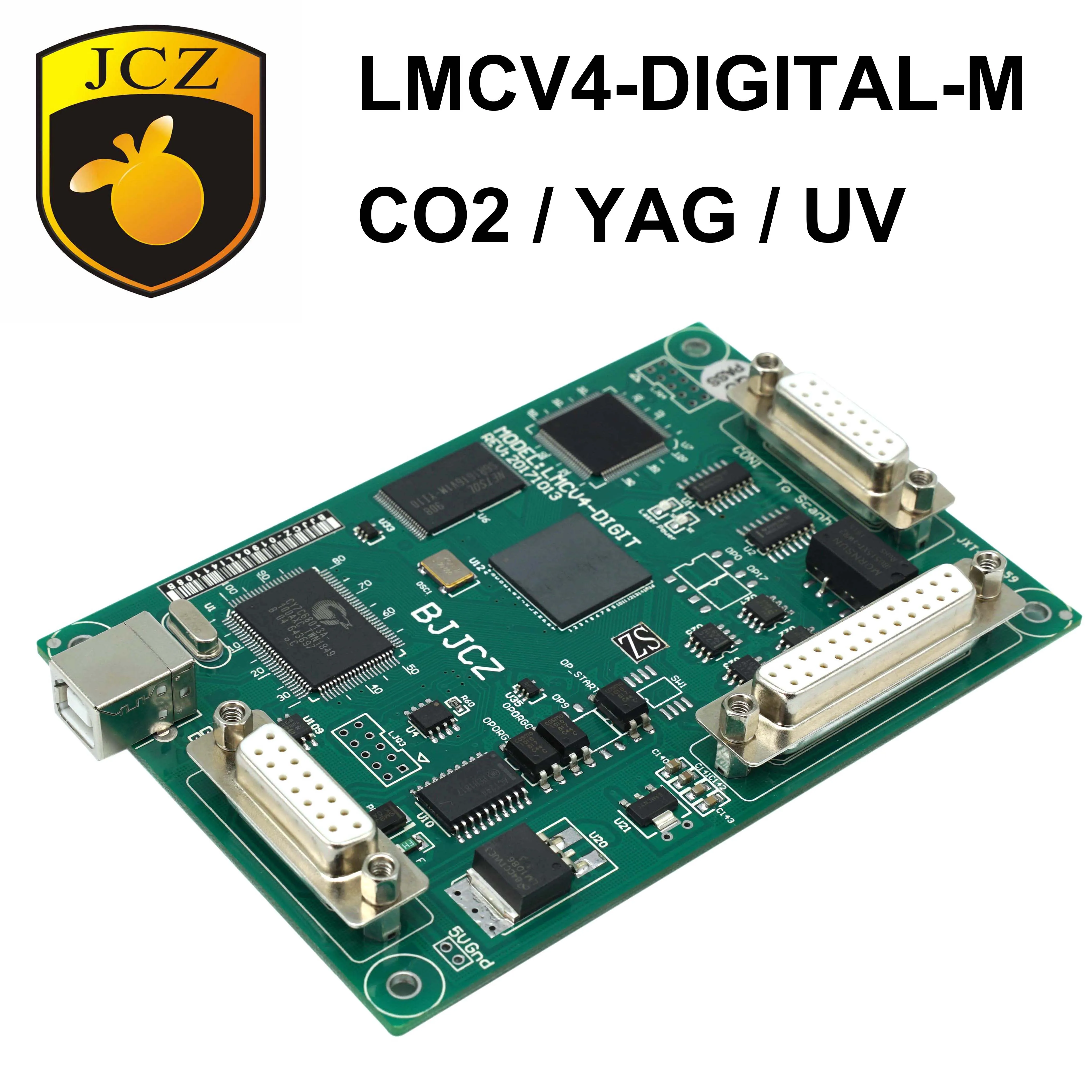 Фото Мастер лазер бесплатная доставка JCZ LMCV4-DIGITAL BJJCZ LMCV4-DIGITAL-M CO2 YAG UV EzCAD2 Лазерная Маркировочная карта №1