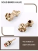 Bathtub Mixer Tap Set Shower Hot And Cold Bathroom Faucet Brushed Stanless Steel Diverter With Wall Mount Spout Handheld Hose 6