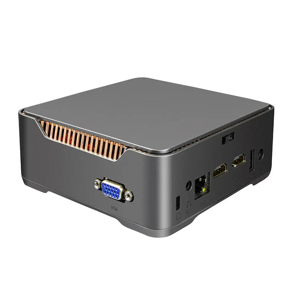 Mejor que Beelink GK55 Intel Celeron J4125 Quad Core Mini PC Windows 10 de 8GB con LPDDR4 128GB 256GB 512GB SSD dual HD-MI VGA