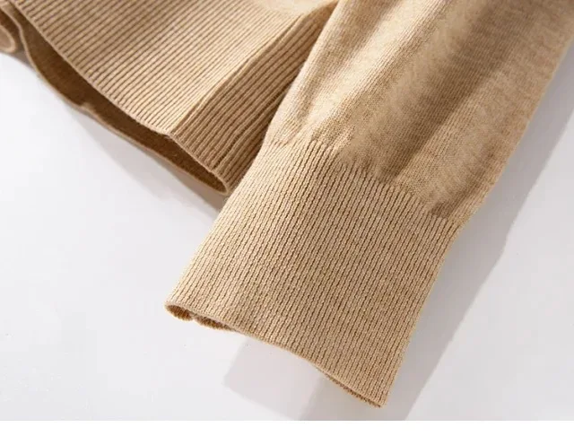 100% Cashmere Merino Wool Women's Warm Sweater