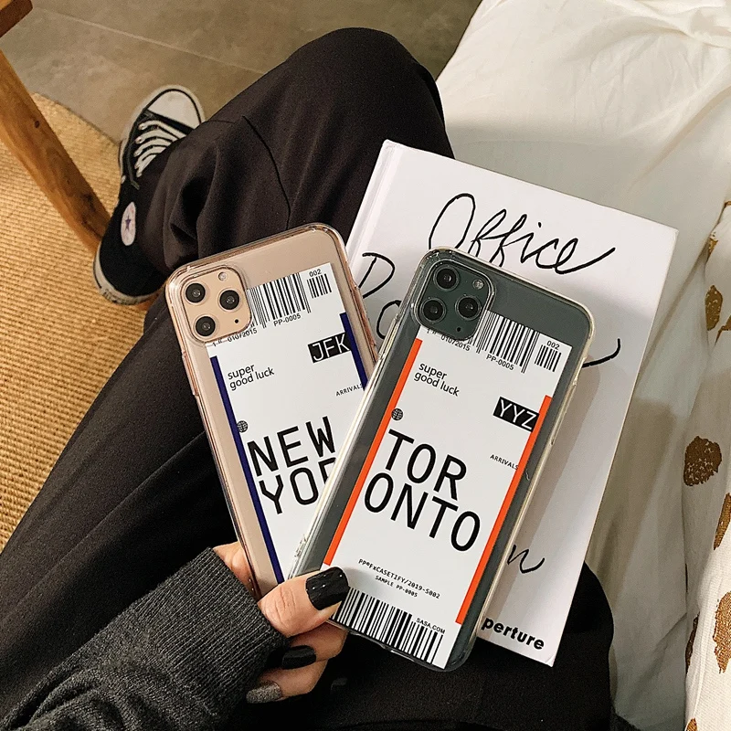 Чехол для iPhone 11 Pro Max XR X XS 7 8 6 s Plus London LA Travel|Бамперы| |