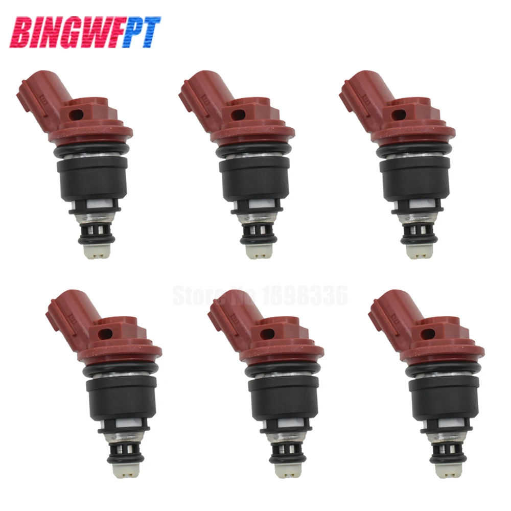 6pcs New & High Quality Fuel Injectors 1660096e01 A4600 For Nissan 92