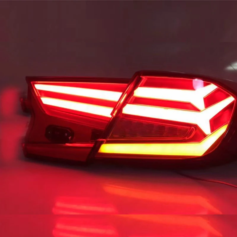 Автомобильный стильный задний фонарь, задний фонарь, чехол для Honda Accord светодиодный задний фонарь, чехол для Accord, задний фонарь, крышка багажника