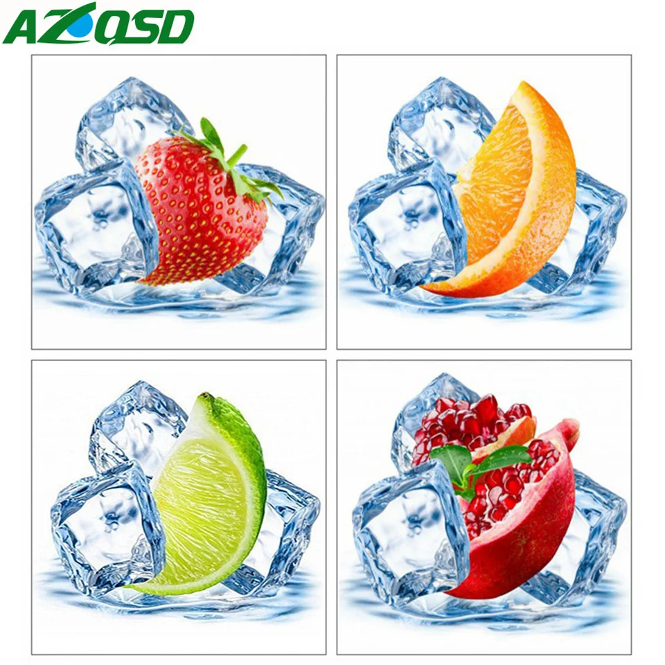AZQSD Алмазная картина кухонная вышивка полный набор стразы картины мозаика