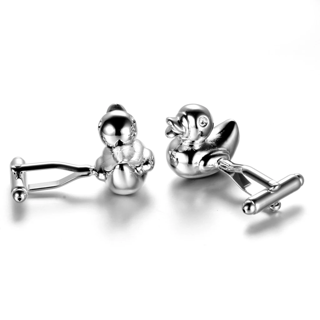 Ducks Cuff Links Duck Design Cufflinks Suit Shirt Lovely Present Tie Clips For Men