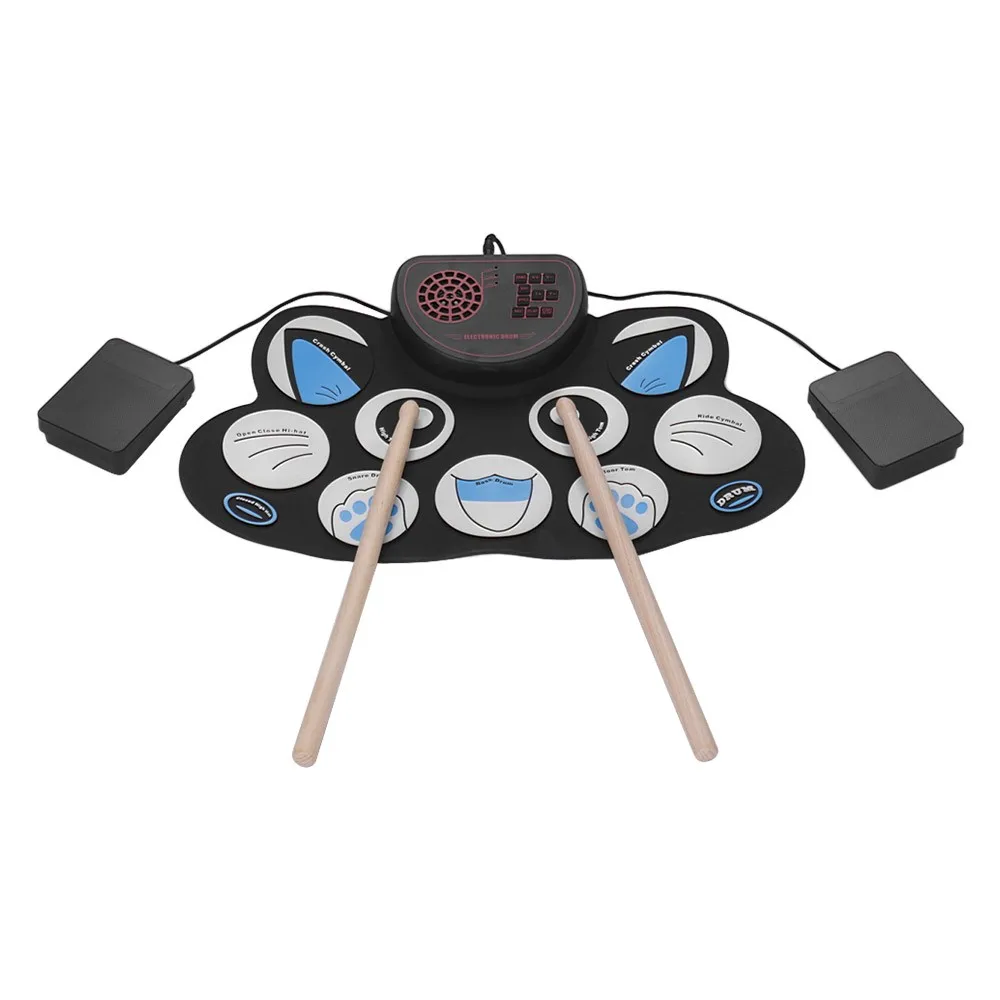

Cartoon Appearance Electric Drum Set