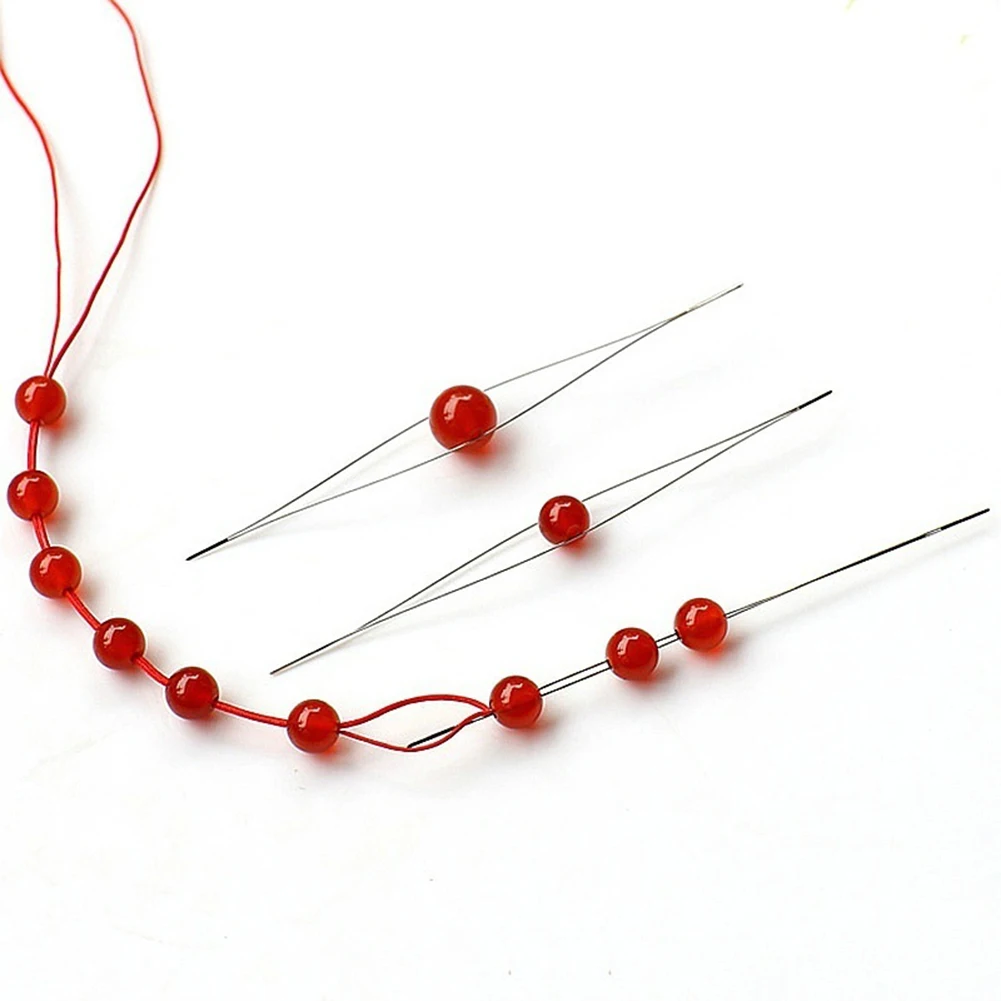 

5Pcs 57/75/115mm Beading Needles Threading Stringed Pins Embroidery Sewing Tool Beading Needles Sewing Accessories Beading Tool