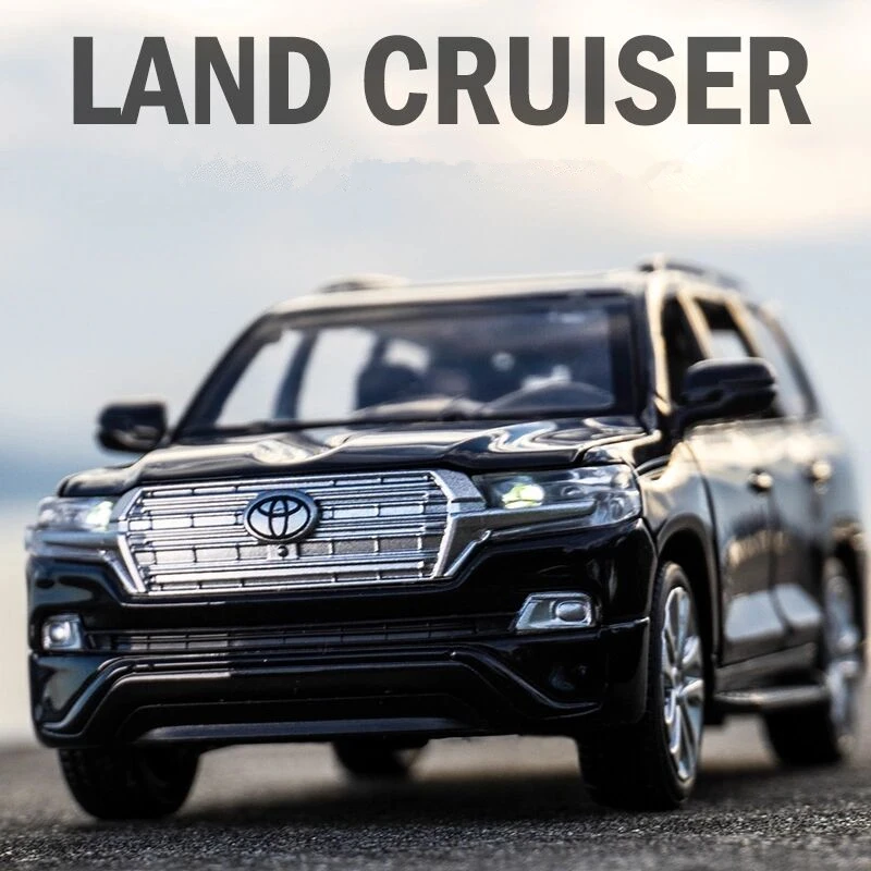 Модель автомобиля Toyota LAND CRUISER SUV из сплава металлическая игрушка внедорожника