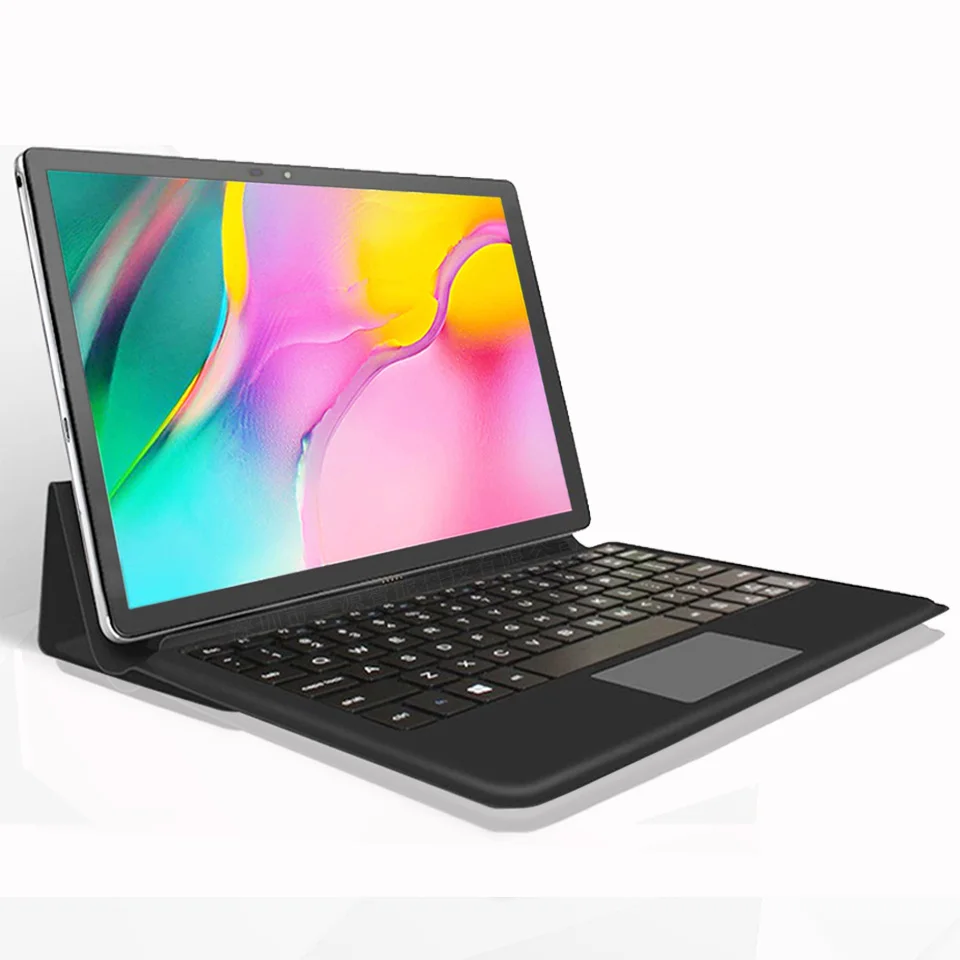 

11.6 Inch Tablet PC Laptop MediaTek Helio X20 Deca Core Android 9.0 128GB ROM G+G IPS Screen Dual 4G CARD Tablet With Keyboard