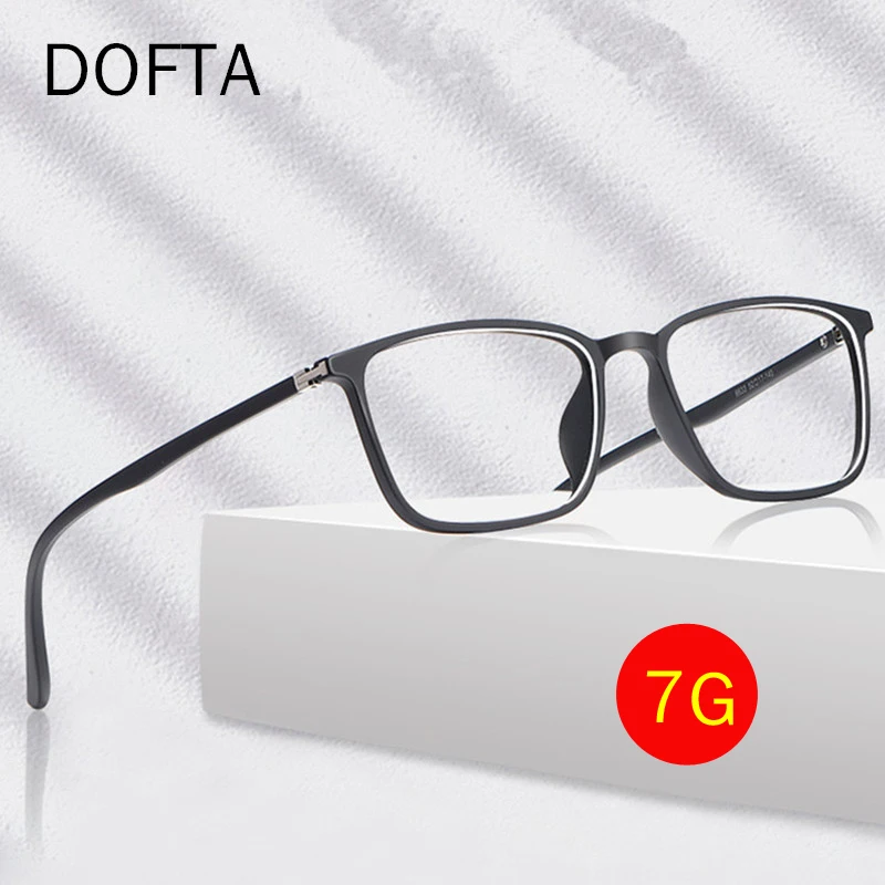 

DOFTA Ultralight TR 90 Glasses Frames For Men Women Optics Myopia Frame Prescription Glasses Frames Optical Eyewear 5676
