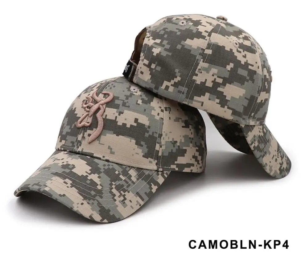 CAMOBLN-KP4 Лидер продаж высокое качество Браунинг Realtree AP Камуфляж Охотничьи шапки камуфляж лиственных пород охотничья шляпа большая игра охотничьи камуфляжные шапки - Цвет: CAMOBLN-KP4