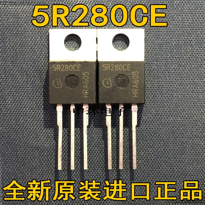 10 шт./лот 5R280CE IPP50R280CE-220 550V 42.9A