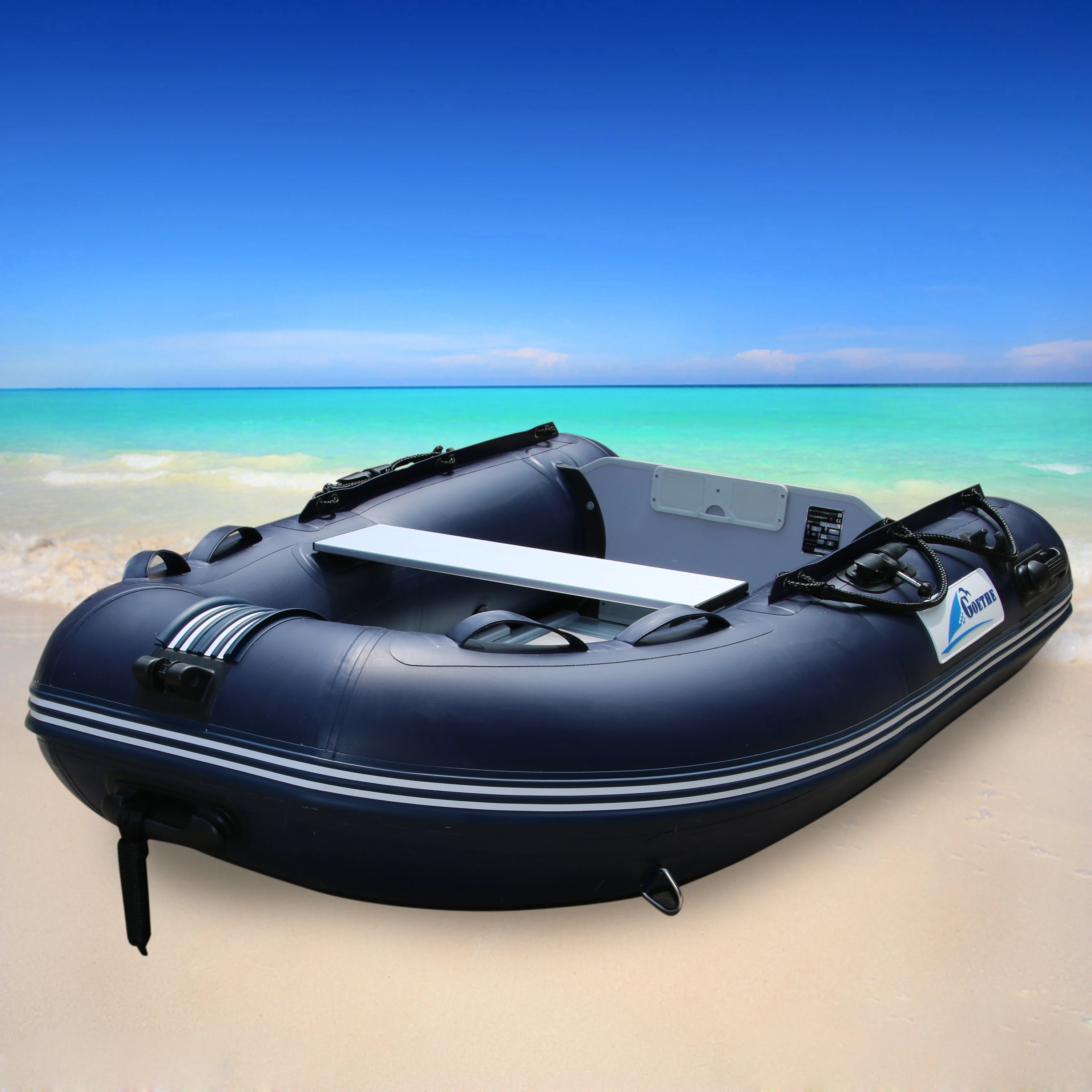 GTS230 Goethe 2 человек Надувная гребная лодка ПВХ рыбацкая лодка|inflatable row boat|pvc boatrowing boats