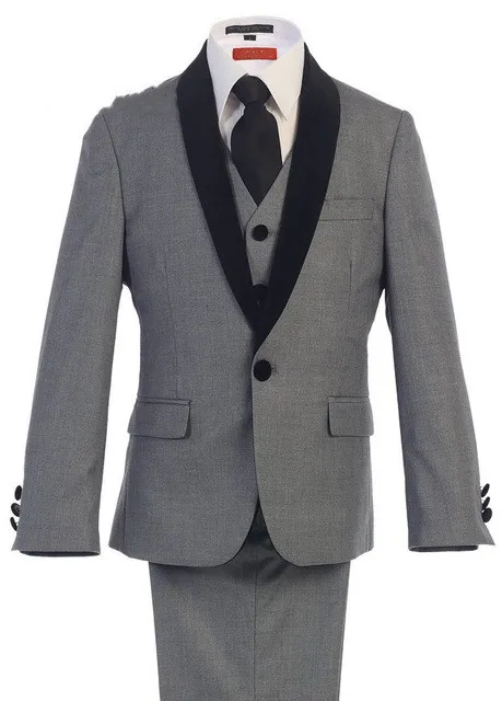 

Boys Blazer Suit Kids England Style Formal Jacket Pants Tie Blazer Suit Children Clothes Sets Boys Wedding Suit