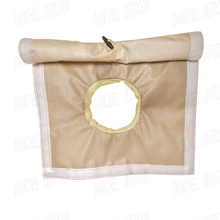 DANCHEL Открытый сверхмощный огнестойкий круглый плита куртка отверстие трубы вентиляционное отверстие для 4 сезона палатка