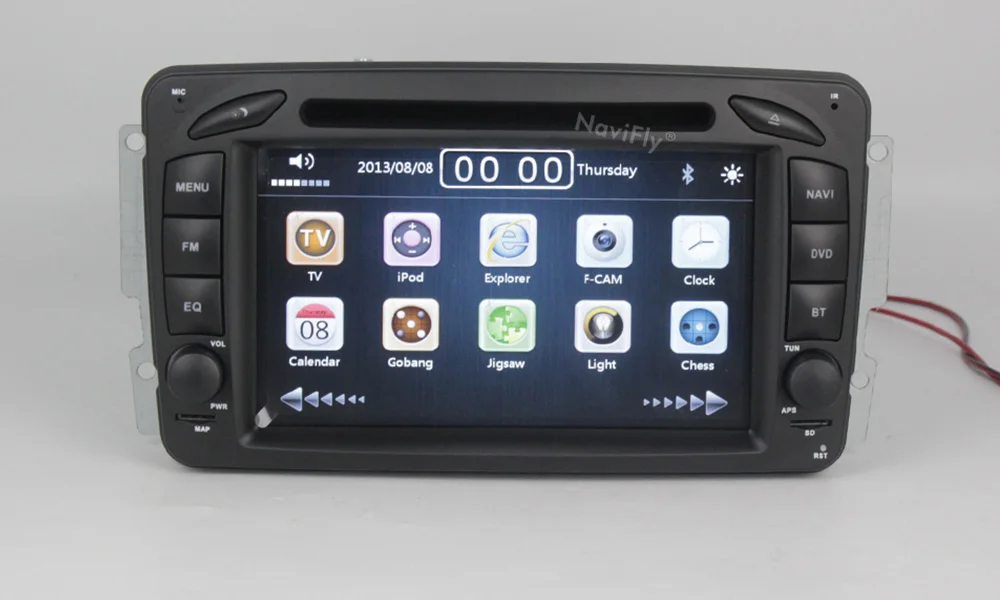 Автомобильный dvd-плеер для Mercedes Benz W203 CLK W209 W463 W208 2din 7 дюймов gps навигация Bluetooth стерео Поддержка SD USB DVR камера