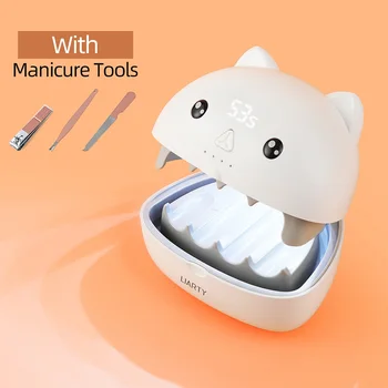 With Manicure Tools