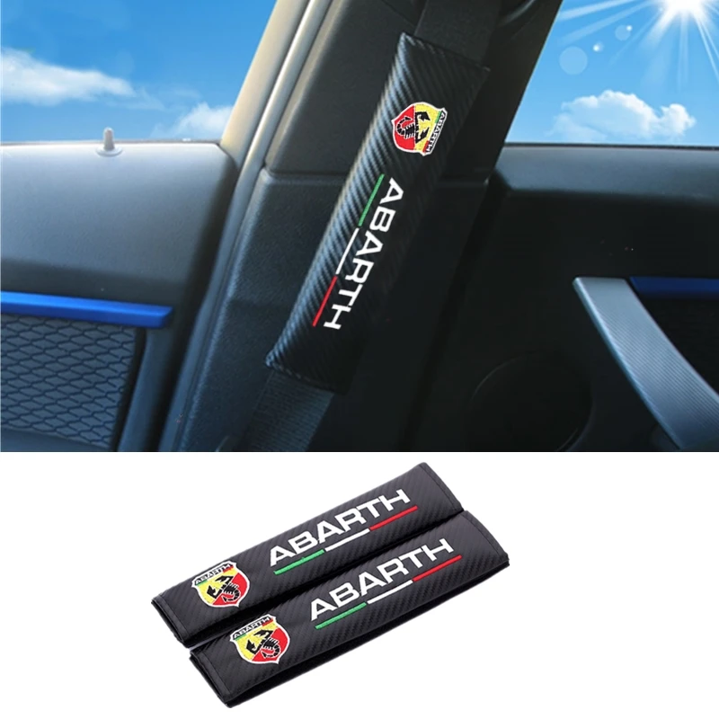 Накладка на плечо для Abarth автомобильный ремень безопасности подушка 595 fiat 500 punto 124