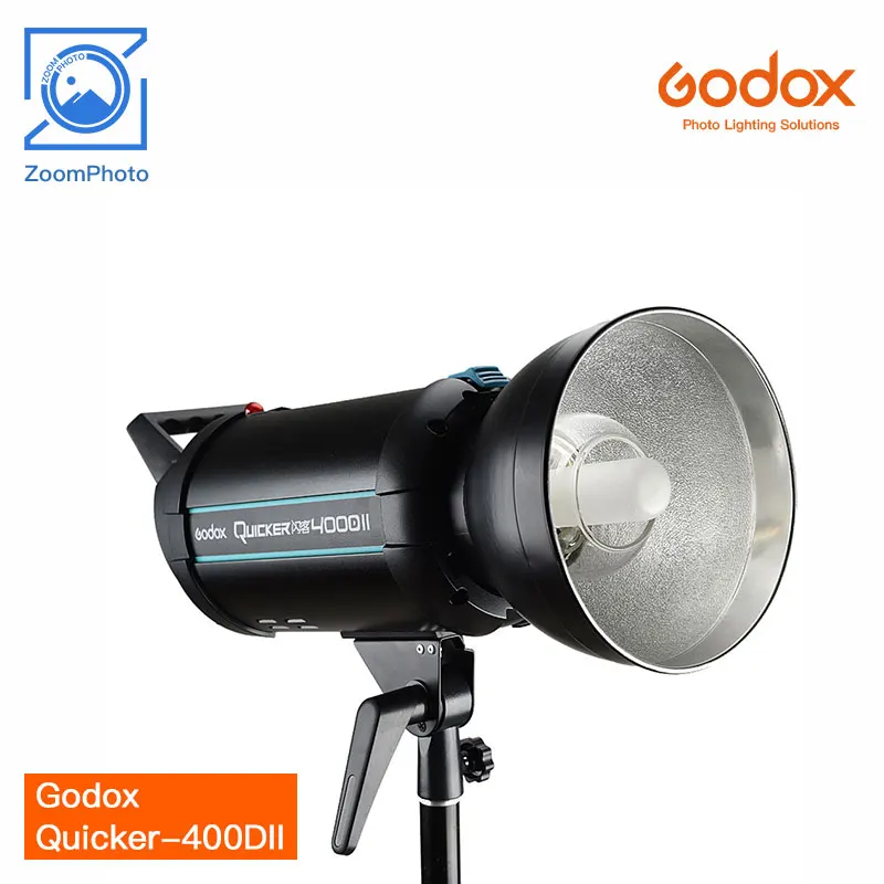 

Godox Quicker 400DII 400W Studio Flash Strobe Light 5600K 200K With Large LCD Screen QD400/220V