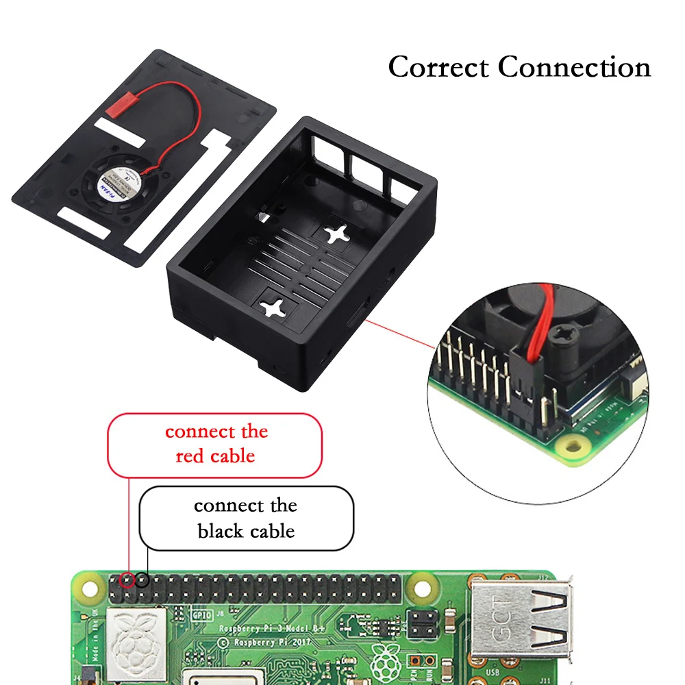 Raspberry Pi 3 ABS чехол с 3,5 дюймовым сенсорным экраном ЖК-дисплей или пластиковый корпус с вентилятором для Raspberry Pi 3 Model B 3 B