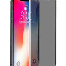 Для iphone XR XSmax 9D полное покрытие экрана протектор дисплей защита конфиденциальности пленка для Apple iphone XR XSmax X 8 7 6s plus стекло