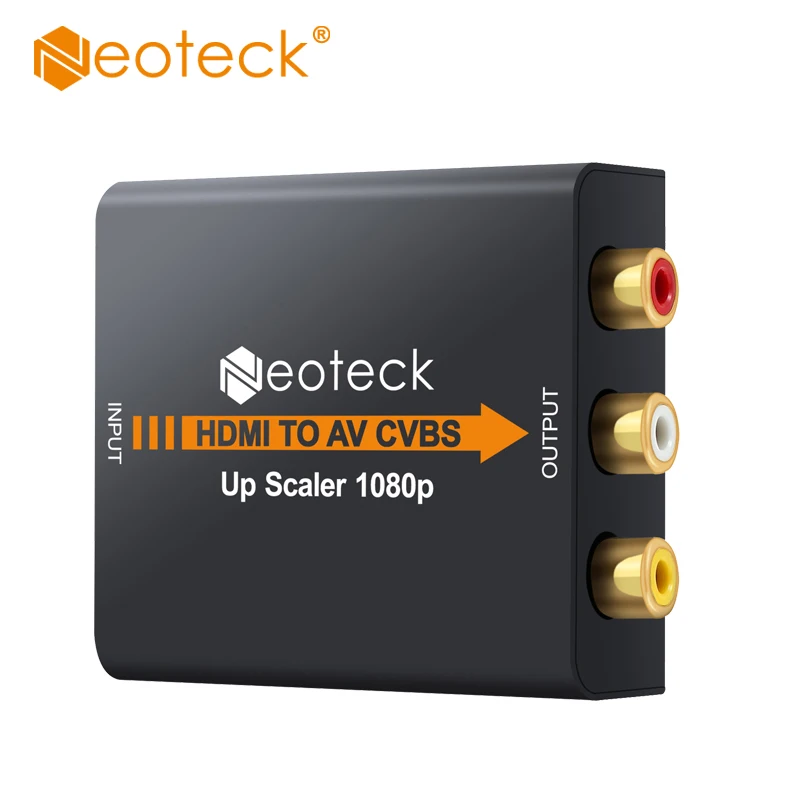Neoteck HDMI-Совместимость с AV скейлер адаптер HD видео конвертер коробка 1080P Поддержка