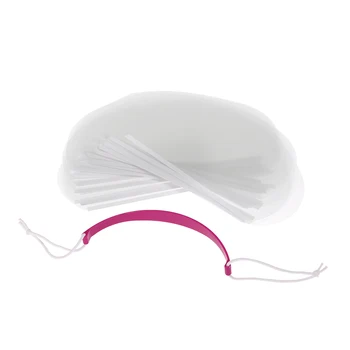 

50PCS Disposable Face Shield Transparent Plastic Face Shield Mask Protector Face Shield For Adult Children