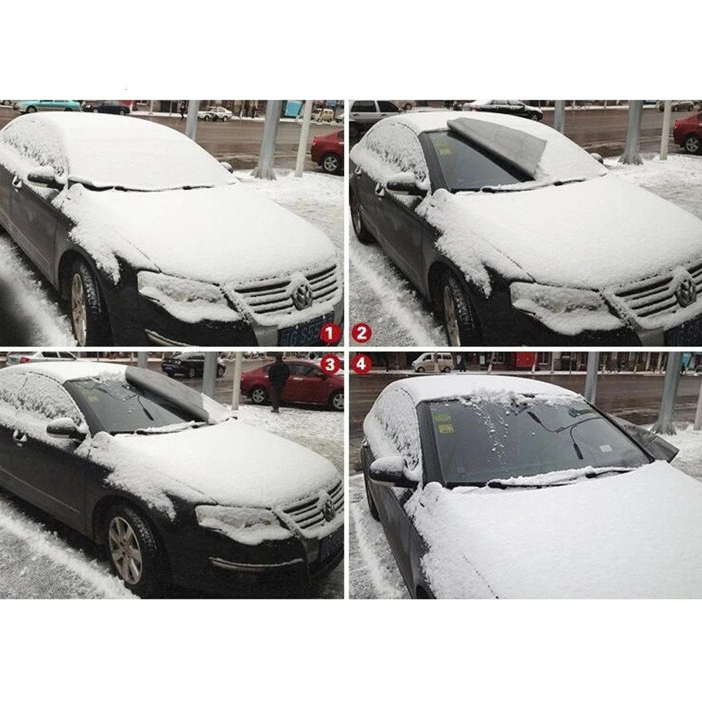 Магнитный лобовое стекло автомобиля снежного покрова Зима Ice защита от мороза протектор Защита от солнца щит Чехлы для мангала