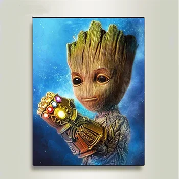 

AMTMBS diy painting by numbers Home Decoration Oil Painting By Numbers Full Set For Adults Hand painting Support picture custom