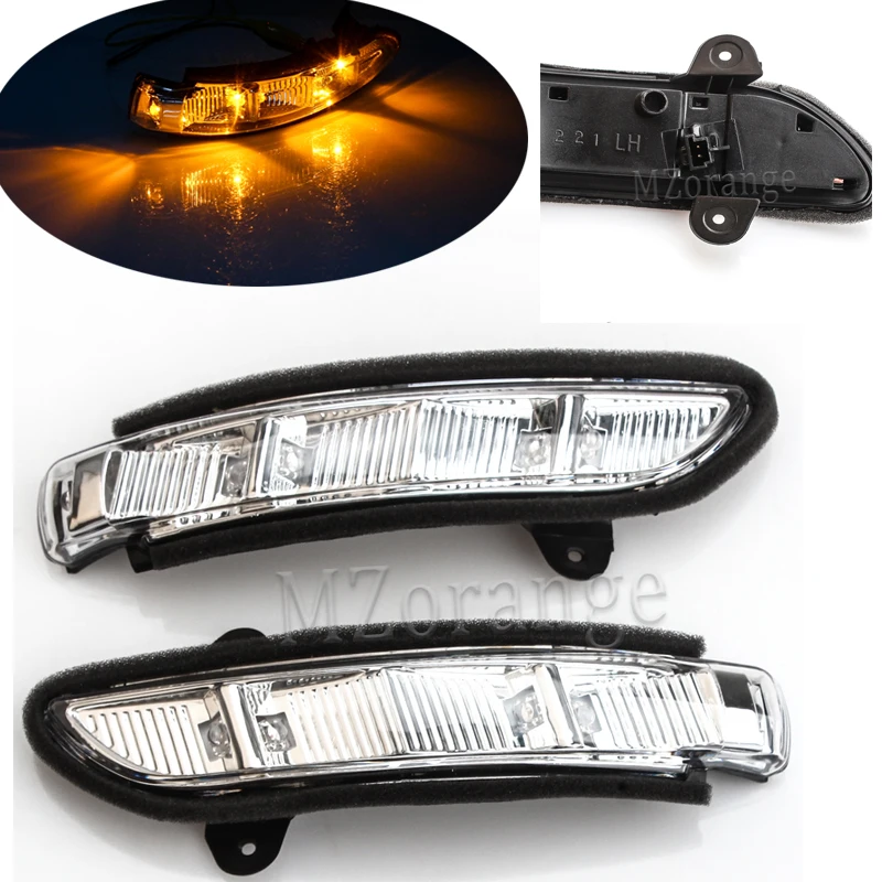 

Rearview Indicator Turn Signal Light For Benz W211 W221 W216 W219 2007-2011 E320 E350 E550 E63 S600 S550 side mirror lamp