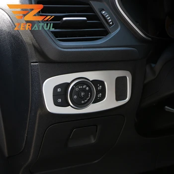 

Car Styling For Ford Focus 4 Sedan 2019 2020 Auto Accessories Car Headlights Switch Frame Cover Trim Head Lamp Knob Stickers